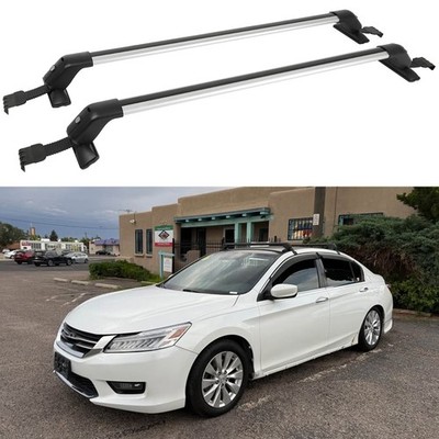 For Honda Accord Sport 43'' Roof Rack Cross Bars Bike Cargo Carrier Aluminum