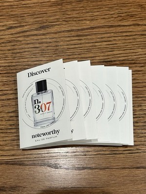 6x Discover Noteworthy Eau de Parfum n,307 Sunlit Grove 0.05 oz/1.5ml Samples
