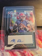 2022 Leaf Pro Set Metal - Anthony Richardson #PA-AR1 black Prismatic 3/5..