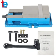 3" Lockdown Vise Precision CNC Milling Drilling Machine Clamp Vice Bench Vise