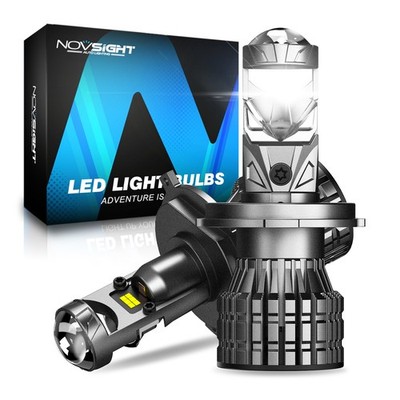 2X H4 Auto 120W LED Scheinwerfer 22000LM Halogen Mit Zulassung Canbus fehlerfrei