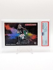 Drake London ROOKIE Falcons Black Color Blast 🔥 2022 Obsidian