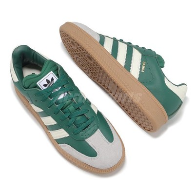 adidas Originals Samba XLG Collegiate Green Gum Men Platform Shoes