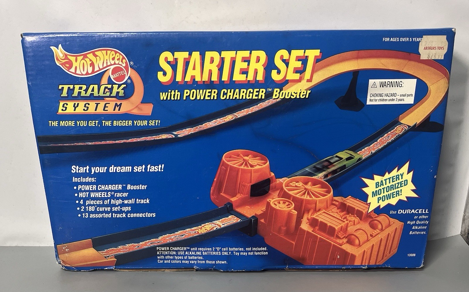 1996 Hot Wheels Starter Set Track System with Power Charger 