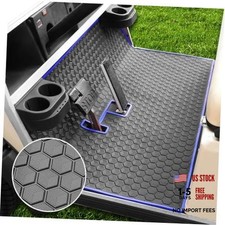 Golf Cart Floor Mat Club Car DS 1982-2013, Villager 1982-2018 Full Coverage Blue