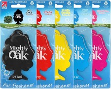 Mighty Oak Air Freshener – Mixed Fragrance 5 Pack (New Car, Ice Cool, Vanilla, C