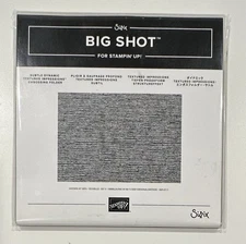 RARE! Stampin' Up! SUBTLE DYNAMIC Textured Impressions Embossing Folder **NEW**