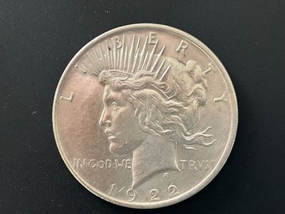 USA 1 Peace  Dollar 1922 Philadelphia 900er Silber 26,8 Gramm FS 24 Gramm