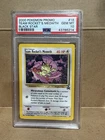 2000 Pokemon Black Star #18 Team Rocket's MEOWTH Promo Pokemon League - PSA 10