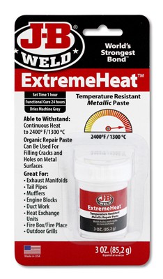 6 Pack Extreme Heat Hi-Temp Resistantant Bonding Paste, 3-oz. 37901