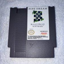 Bullet-Proof Software Pipe Dream (NES) Nintendo Game Cartridge 1985