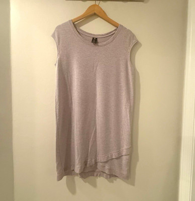 Active Life Women's Heather Petal Pink Tank Top M Round Neck Stretch Modal