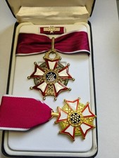 1 Juego US Legion of Merit Chief Commander con Cintas Estuche Reproducción