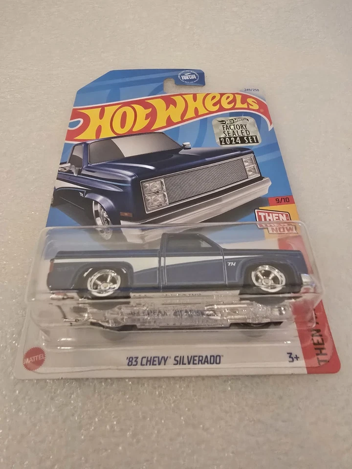 Hot Wheels Factory Sealed 2024 Set Super Treasure Hunt '83 Chevy Silverado MINT - Image 2 of 4