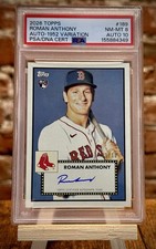 2026 Topps Roman Anthony Auto 1952 Variation #/10 | PSA 10 Auto / 8 Card | Pop 1