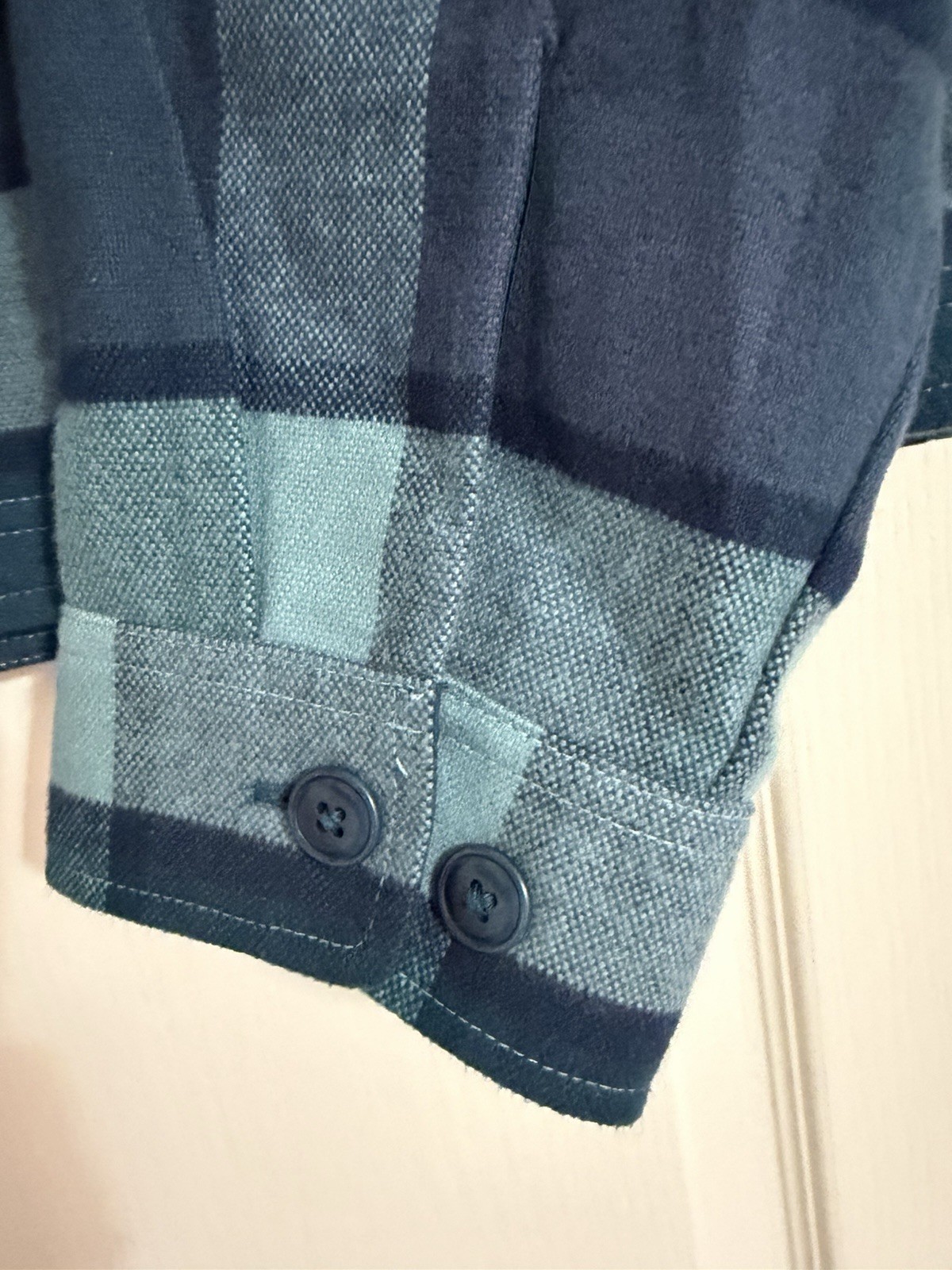 The North Face Women's Flannel Jacket Algae Blue Plaid NFOA88W43R2-XL 💙-  New thumbnail 5