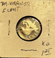 British Virgin Islands - 5 Cents 1981