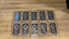 Scottsdale Silver 10x 1 oz .999 Fine Silver Bars 10 oz Total
