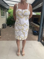 French Designer Stunning Sundress Size 16 To18 Excellent Condition Worn Once