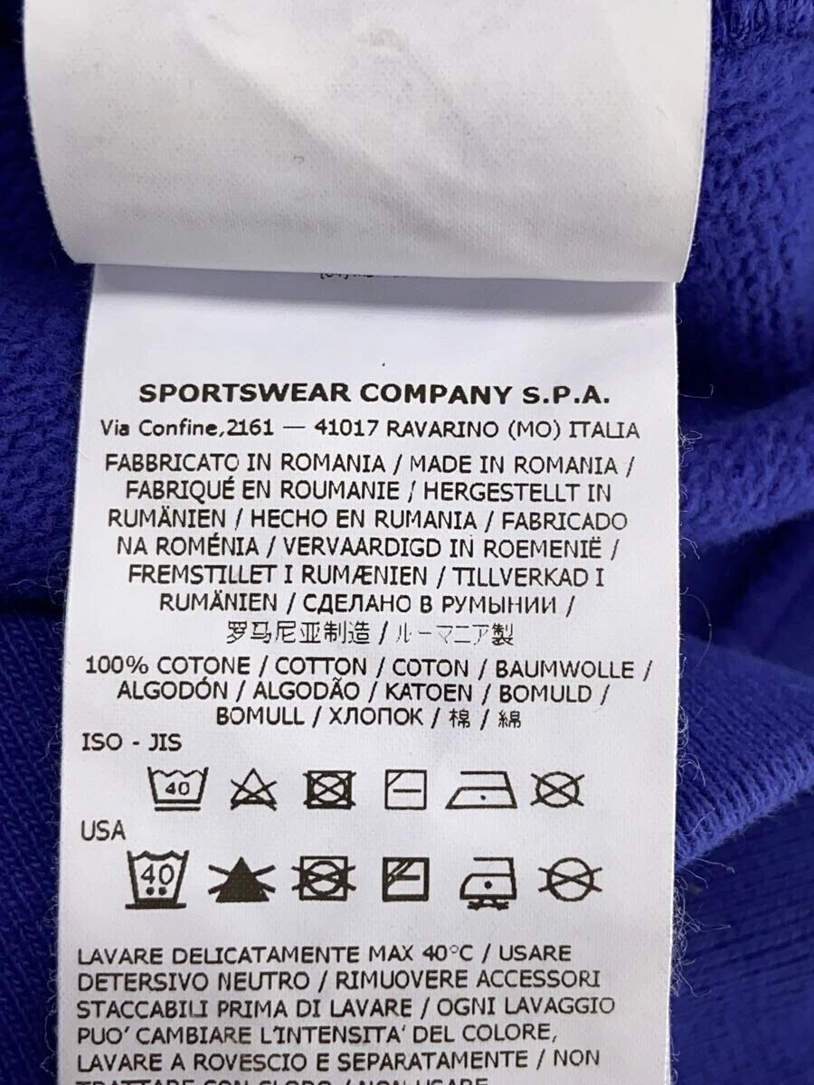 Felpa con cappuccio STONE ISLAND blu L usata