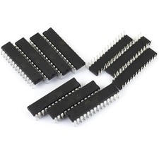 Atmega328P-PU Chip for Arduino UNO R3 Replacement, Pack of 10, Microcontroller