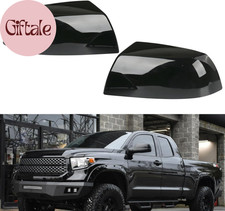 A Pair Side Mirror Cover Caps with Clips Fit for TOYOTA SEQUOIA 2010-2022 TOYO