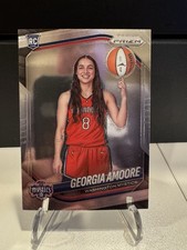 2025 Panini Prizm WNBA #140 Georgia Amoore Rookie Photo Variation RC Mystics