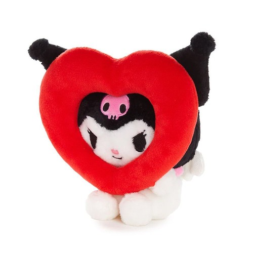 Sanrio Kuromi Bean Doll Plush Stuffed Animals Toy for Valentine's Day Gift - Afbeelding 3 van 5