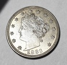 1883 Liberty Nickel, No Cents Variety - Beautiful UNC Coin with Luster — photo 1