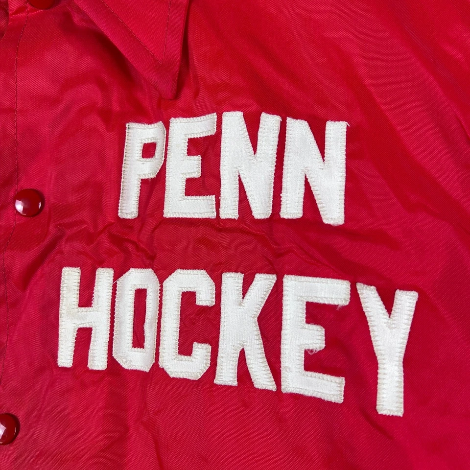 Винтажная мужская куртка University of Pennsylvania L Penn Ivy League 70-е сделано в США - Изображение 4 из 4