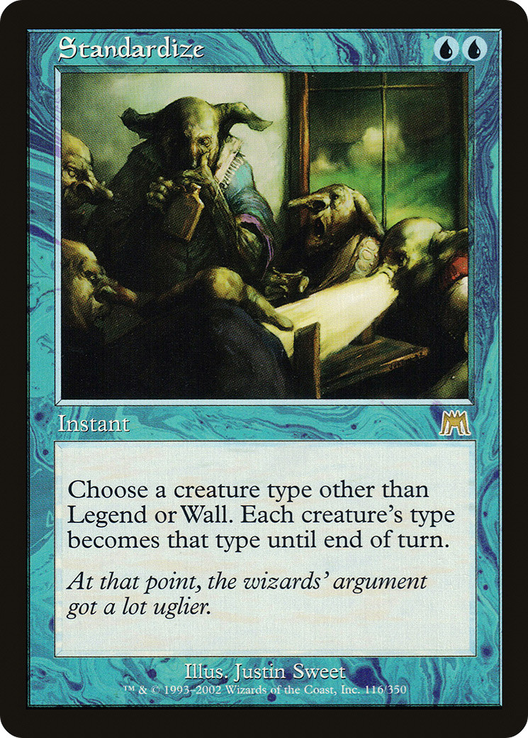 Standardize #116 (HP) Onslaught ONS Magic MTG