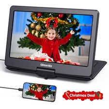 19" Full HD Portable DVD Player w/ 16" Large Screen HDMI AV Out MP3 USB CD 1080P