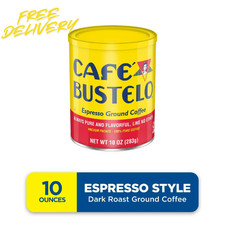 Cafe Bustelo, Espresso Style Dark Roast Ground Coffee, 10 oz Can 11.18 per pound