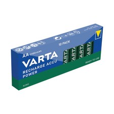 Varta Rechargeable Durable Batteries AA 2100mAh ( Pack of 10 ) - 56706101111