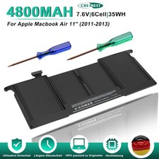 Akku A1406 A1495 Für Apple MacBook Air 11" A1465 A1370 Mid 2011 2012 2013 2014