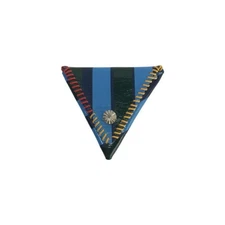 TOGA VIRILIS Coin Case Blue Stripe Men