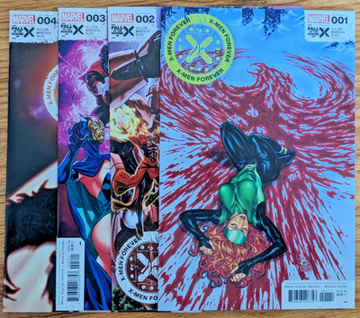 MARVEL COMICS X-MEN FOREVER #1-4 2024 COMPLETE SERIES RUN 1 2 3 4