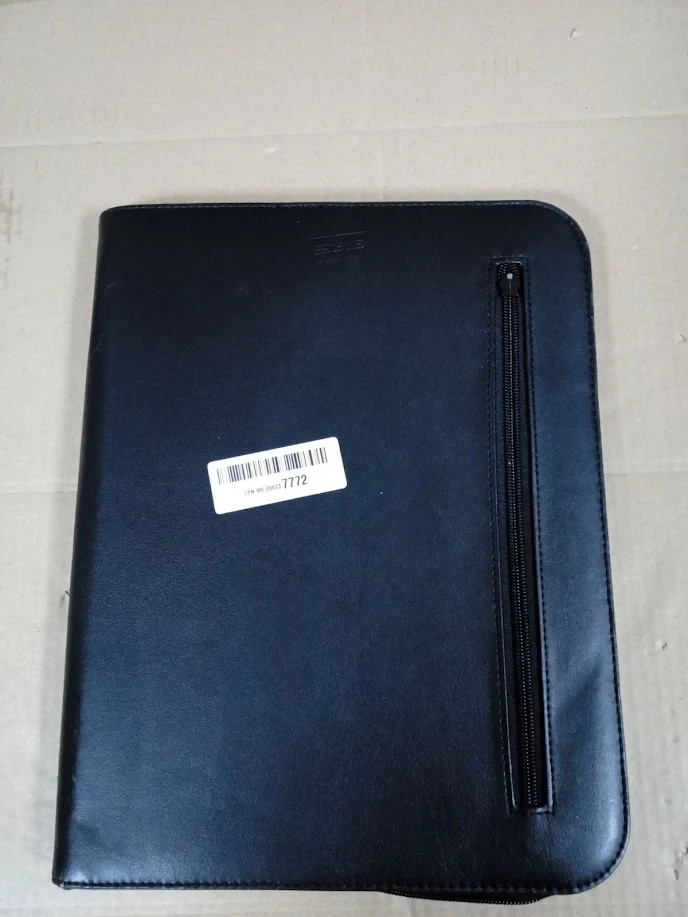 Leathario A4 Portfolio Folder Vegan Leather Document Organiser Planner Notepad