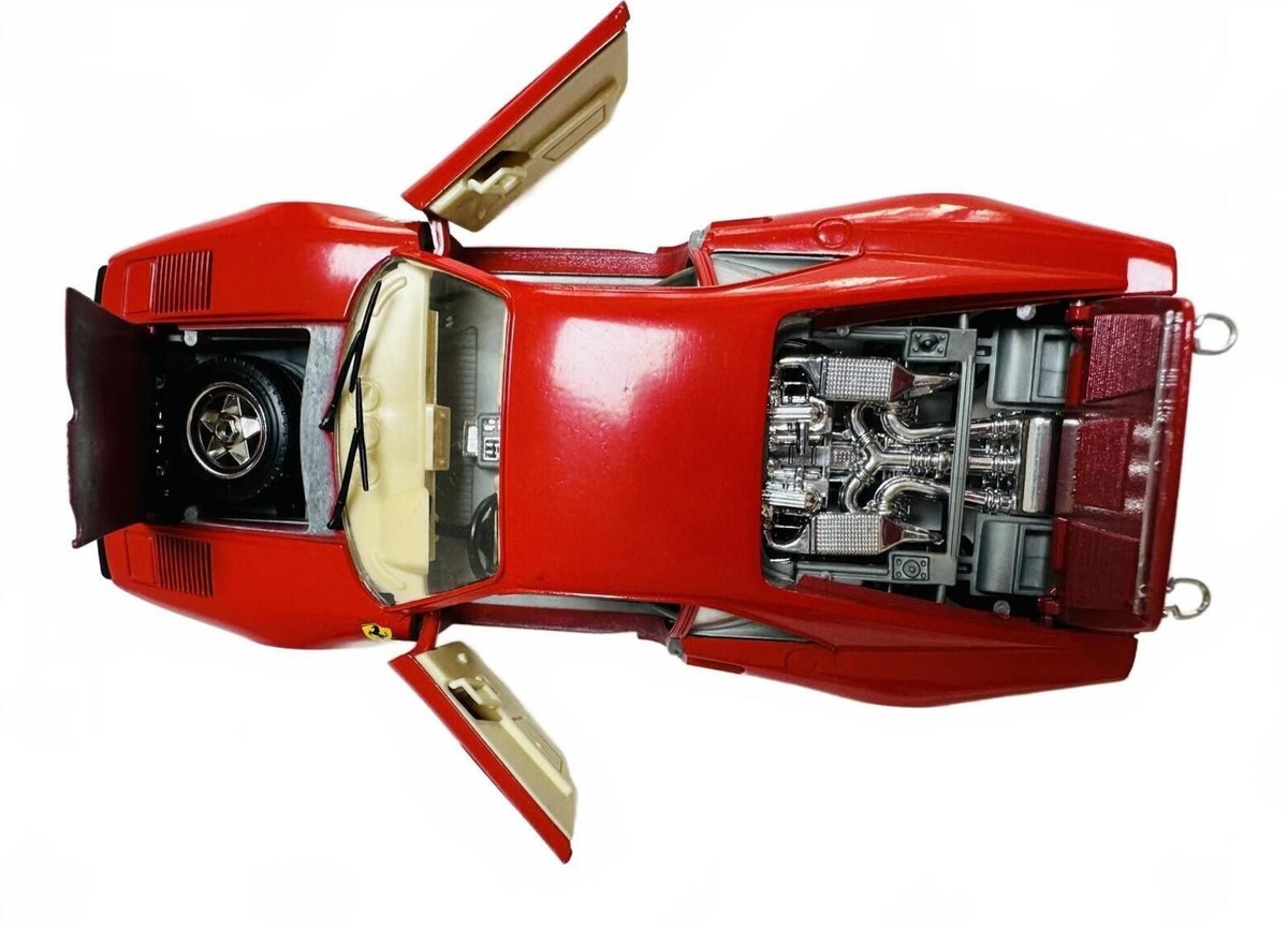 Bburago 1984 Ferrari 288 GTO Model Car Red Diecast 1:18 Scale Made