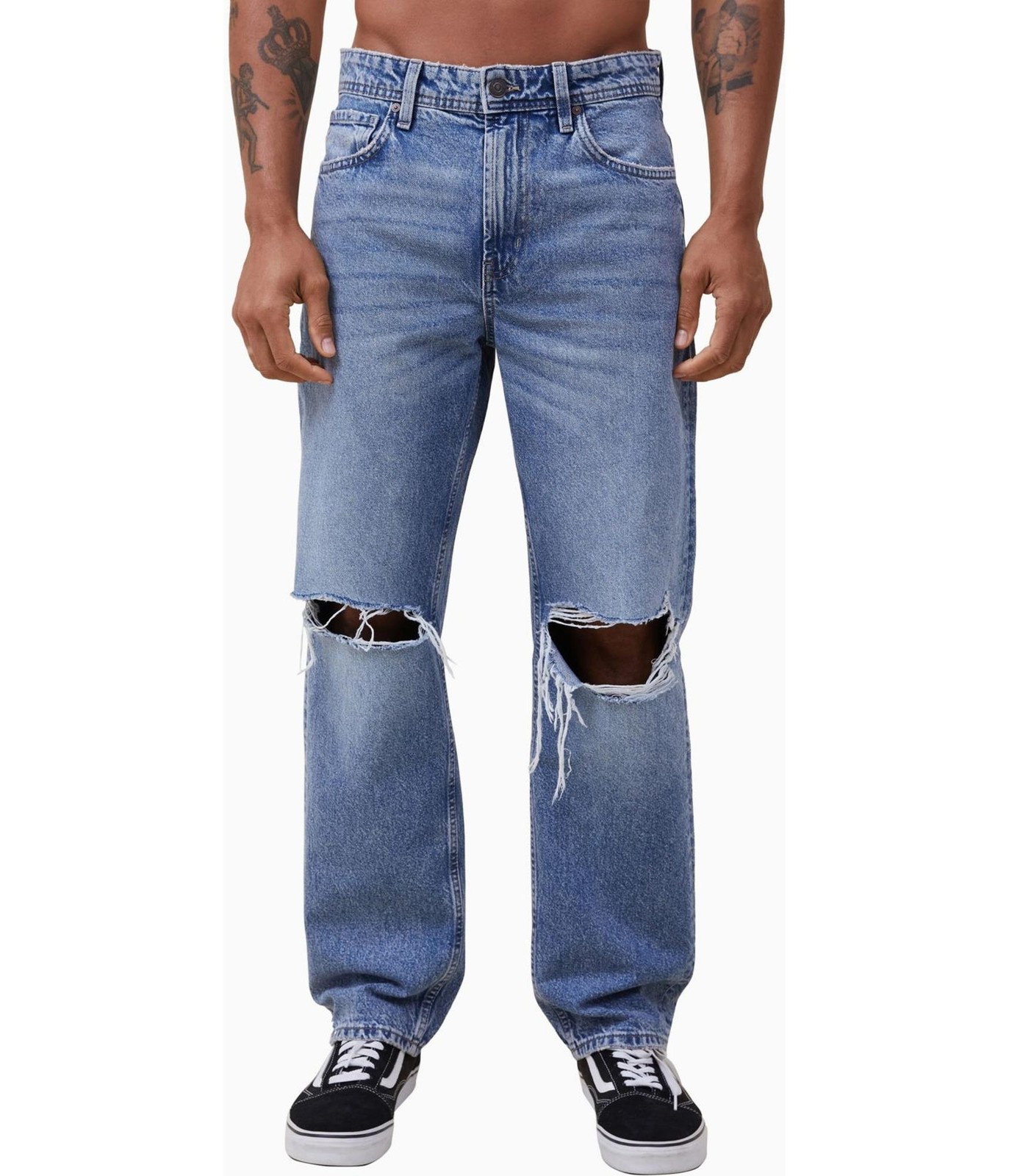 Cotton On Mens Baggy Loose Fit Jeans