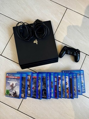 PS4 Pro 1TB mit Controller & 17 Spielen Sony PlayStation 4 Pro