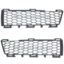 For 03-04 Vibe 1.8L Front Bumper Cover Grille Assembly Textured Black PAIR SET