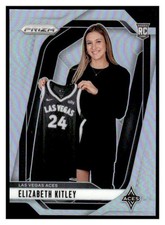 2024 Panini Prizm WNBA Silver Prizms 140 Elizabeth Kitley Las Vegas Aces Rookie