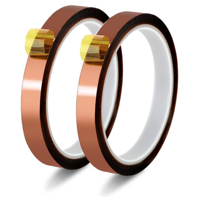 2 Rollen Hitzebeständiges Klebeband 12mmx33m Wärmeband Sublimation Hitzebeständi