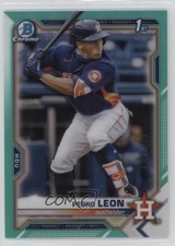 2021 Bowman Chrome Prospects Aqua Refractor 60/125 Pedro Leon #BCP-189 0e3u