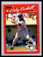 1990 Donruss Baseball #683 Kirby Puckett ALL STAR Base Card Minnesota Twins HOF