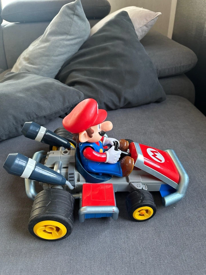 MARIOKART 7-MARIO 370162060-CARRERA RC-FUNKFERNGESTEUERT-1:16-RARITÄT-gebraucht - Bild 2 von 4