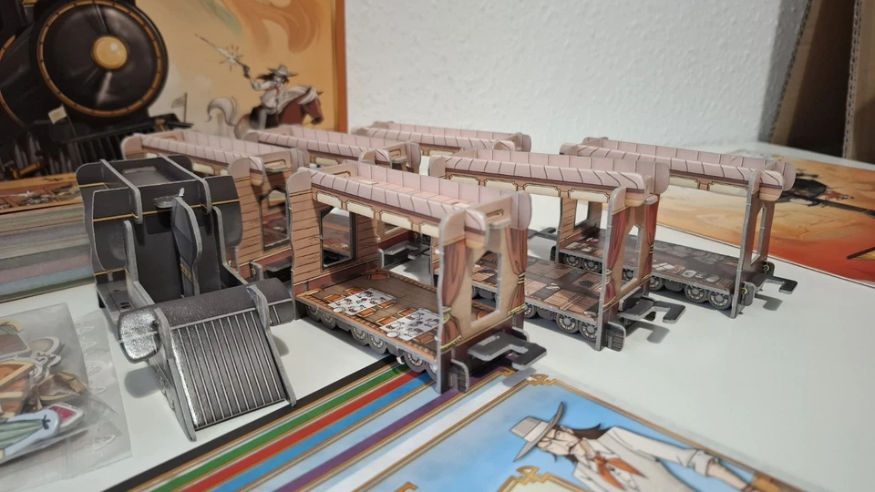 🎲 Colt Express Brettspiel Gold am Ende der Bahn Ludonaute Verlag Spielbar Lesen - Bild 3 von 4