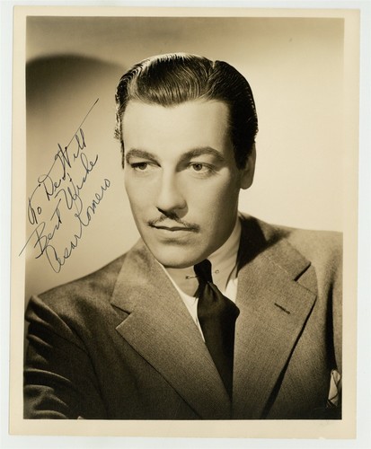 Cesar Romero 1940 Hand Signed 8x10 Handsome Actor Portrait Photo Batman ...