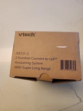 VTech 2 Handset Connect to Cell Answering System With Super Long Range